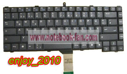 Genuine new ECS G557 G558 LAPTOP Keyboard US - Click Image to Close